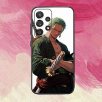 Anime One P-Pieces Z-Zoro Phone Case For Samsung S25,S24,S21,S22,S23,S30,Ultra,S20,Plus,Fe,Lite,Note,10,9,5G Black Cover Samsung S24fe