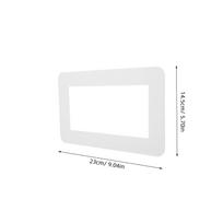 Light Switch Decoration Sticker Acrylic Switch Guard Wall Socket Cover Sticker for Safety Edge Thickened Modern Living Room balta