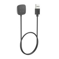 Išmaniojo laikrodžio doko įkroviklio adapteris, magnetinis USB įkrovimo laidas, maitinimo laidas, suderinamas su „Fitbit Versa 4/3 Sense 2/1“. 50CM