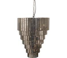 PTMD - Pakabinama liustra CEYLIN su grandine 1xE27/40W/230V, skersmuo 40 cm