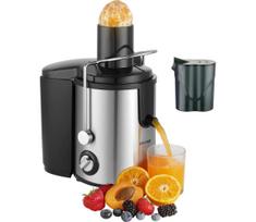 Concept LO7095 - Centrifuginė sulčiaspaudė 1000W/230V juoda/nerūdijančio plieno