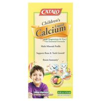 Children's Liquid Calcium with Magnesium & Zinc, Peach & Mango Flavor, 474ml (16 fl oz) 474ml - 1 ea