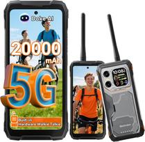 Blackview XPLORE 1 Racija 5G Mobilusis Telefonas 48GB+512GB 20000mAh 6.78  Ekranas 64MP Android 15 Išmanusis Telefonas juoda