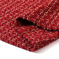 150x50cm Woolen Tweed Coarse Lady style Fiber Plaid Woven Fabric DIY Coat Clothing Dress Handmade Sewing Quilting Autumn Winter 150x50cm
