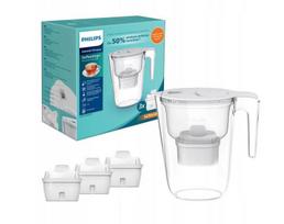 PHILIPS AWP2943WHT3/58 + 3 filters Micro X-Clean Softening + white