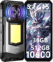 OUKITEL WP56 5G mobilusis telefonas 36GB+512GB/2TB 16000mAh 6.8  ekranas 108MP Android 15 juoda