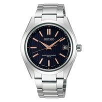 BRIGHTZ Saulės valdomas radijo bangomis valdomas titano laikrodis SAGZ083 Sidabrinis Juodas Rožinis Auksas [Seiko Laikrodis] & Vyriškas
