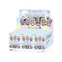 POP MART × LABUBU × THE MONSTERS × Hello Kitty ir draugai Serija - Vinilinė pliušinė pakabukų aklas dėžutė