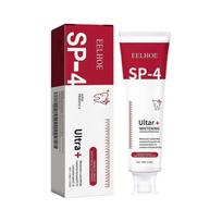 Probiotic whitening toothpaste cleans teeth, freshens breath, protects gums and