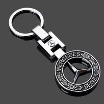 GLC GLB 3D Metalinis Benz Ženklelio Raktų Pakabukas Raktų Žiedas Emblema Automobilio Aksesuarai Mercedes Benz AMG W206 W220 W212 W201 W210 W108 W168 W2 juoda