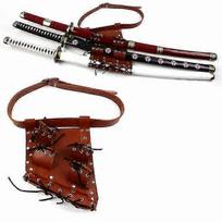 Kardas Maišas Kardas Nešiojimo Dėklas Diržas ant Juosmens Roronoa Zoro Cosplay Ninja Hero Cosplay Anime Kostiumo Dėklas Rekvizitas juoda