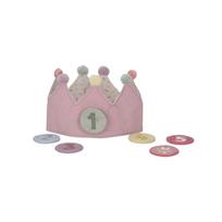 Little Dutch Gimtadienio karūna su skaičiais ´Pink´