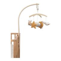 Little Dutch Medinė muzikinė karuselė ´Newborn Naturals´