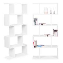 Pastatoma lentyna ModernHome CH230817-WT, balta sp., 175 cm x 77 cm x 28 cm