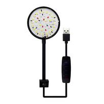 Adjustable Aquarium Light Dimmable Aquarium LED Spot Light Rotatable Fish Tank Lamp Aquariums Accessories S