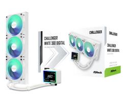 Asrock Challenger White 360 Skaitmeninis Procesorius Skysčio Aušinimo Rinkinys 12 cm