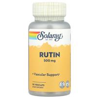 Solaray Rutin 500mg Veggie Capsules, 90 Count