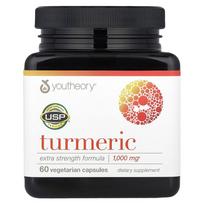 iHerb Turmeric Extra Strength Formula 1000mg Veggie Capsules, 60 Count (500mg per capsule) 60 pcs - 1 ea