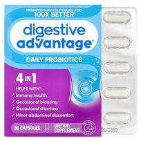Schiff Digestive Advantage Daily Probiotic Capsules 60 Counts 60 pcs - 1 ea