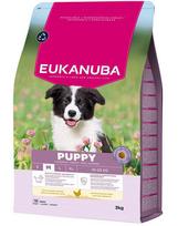 Eukanuba Life Care Medium Puppy sausas maistas vidutinių veislių šuniukams su vištiena, 3 kg