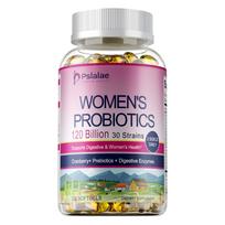 Probiotikai moterims, 120 mlrd. KSV, su prebiotikais, virškinimo fermentais ir spanguolėmis, naudingi žarnyno ir makšties sveikatai. 120