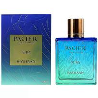 Rayhaan Pacific Aura - Citrusiniai, Aromatiniai, Mėtiniai, Gintariniai, Gaivūs - Kvepalų Purškiklis Vyrams, 3,4 Oz / 100 ml