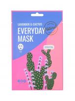 DEARBOO Veido kaukė su levandų ir kaktusų ekstraktu EVERYDAY MASK LAVENDER & CACTUS, 27 ml