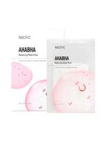 NACIFIC Balansuojanti lakštinė veido kaukė AHA BHA BALANCING MASK, 30 g x 10 vnt.