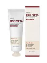 NACIFIC Valomasis veido balzamas RICE PEPTA COLLAGEN SHERBET CLEANSING BALM, 80 g