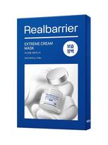 REAL BARRIER Intensyviai drėkinanti kreminė lakštinė veido kaukė EXTREME CREAM MASK, 10x27 ml