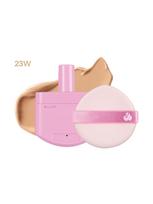 UNLEASHIA Lengvas, drėkinantis makiažo pagrindas DONT TOUCH GLASS PINK CUSHION (23W), 15 g