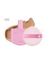 UNLEASHIA Lengvas, drėkinantis makiažo pagrindas DONT TOUCH GLASS PINK CUSHION (30N), 15 g