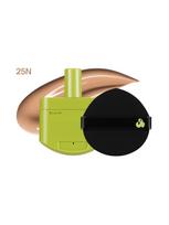 UNLEASHIA Makiažo pagrindas SATIN WEAR HEALTHY GREEN CUSHION (25N), 15 g