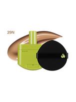 UNLEASHIA Makiažo pagrindas SATIN WEAR HEALTHY GREEN CUSHION (29N), 15 g