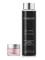 SYMBIOSIS Valomasis micelinis vanduo (200 ml), cukraus lūpų šveitiklis (10 ml)