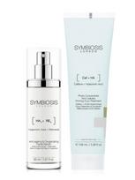 SYMBIOSIS Anticeliulitinis stangrinamasis kriogeninis kremas (100 ml), stangrinantis kaklo serumas (50 ml)