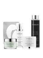 SYMBIOSIS Valomasis micelinis vanduo (200 ml), atgaivinamasis/stangrinantis serumas (30 ml), detoksikuojantis veido ir paakių naktinis kremas (50 ml) ir kt.