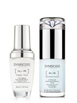 SYMBIOSIS Makiažo pagrindas/bazė (30 ml), serumas brandžiai odai (30 ml)