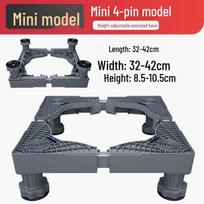 Skalbimo mašinos laikiklis ir laikymo lentynos pagrindas Mini washing machine 4-pin model