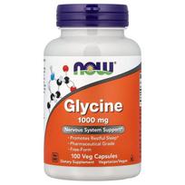 Now Foods Glycine 1000 mg Veg Capsules, 100 Count 100 pcs - 1 ea