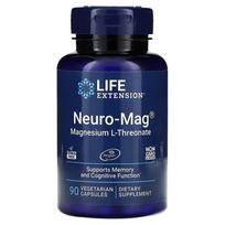 Life Extension Neuro-Mag Magnesium L-Threonate Veggie Capsules 90 Count 90 pcs - 1 ea