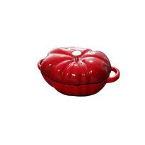 ZISIZ Cast Iron Enamel Pumpkin Pot datulių raudona spalva