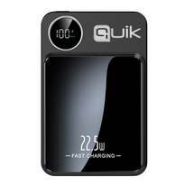 Nešiojamas įkroviklis (Power bank) Quik QP-810, 10000 mAh, 15 W, juoda sp.