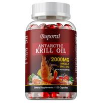Antarktinio krilio aliejus 2000 mg su Omega-3 EPA, DHA, astaksantinu ir fosfolipidais 120