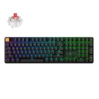 Keychron J5 Wireless Belaidė Žaidimų Klaviatūra | Black, Super Red