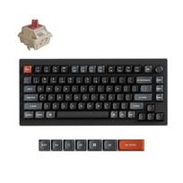 Keychron V1 Ultra Wireless Belaidė Žaidimų Klaviatūra | Black, Silk POM Red