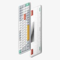 NuPhy Air96 V2 Wireless Belaidė Žaidimų Klaviatūra | Ionic White, Gateron Moss