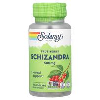 Solaray Schisandra 580mg Veggie Capsules, 100 Count 100 pcs - 1 ea