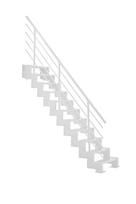 Laiptai Minka Modulario Mini 45103, 80 cm x 300 cm