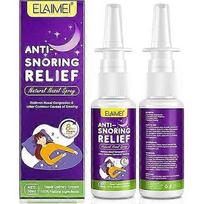 Anti Snoring Nose Spray 30 ml, Natural Stop Snoring Spray, Effective Snoring Relief, Improves Breathing, 100% Natural Anti-Snoring Solution 1pc